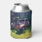 Klassieke Vintage-wagen Blikjeskoeler (Blikje Voorkant)