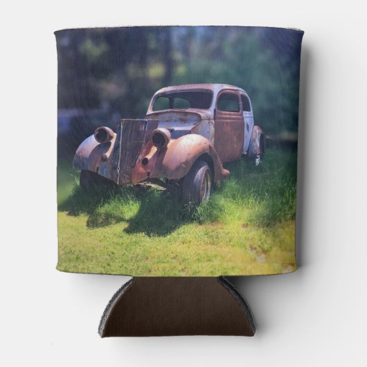 Klassieke Vintage-wagen Blikjeskoeler (Voorkant)