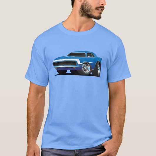 Klassieke Vintage-wagen T-shirt (Voorkant)