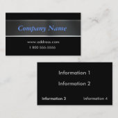 Klassieke Visitekaartjes (Voorkant / Achterkant)