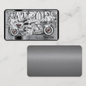 Klassieke Visitekaartjes voor auto's (Voorkant / Achterkant)