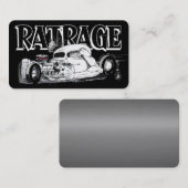 Klassieke Visitekaartjes voor auto's (Voorkant / Achterkant)