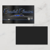 Klassieke Visitekaartjes voor auto's (Voorkant / Achterkant)