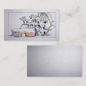 Klassieke Visitekaartjes voor auto's (Voorkant / Achterkant)