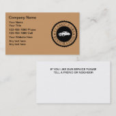 Klassieke Visitekaartjes voor het herstellen van d (Voorkant / Achterkant)