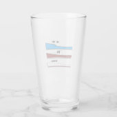 Klassieke Vissende boten Glas (Achterkant)