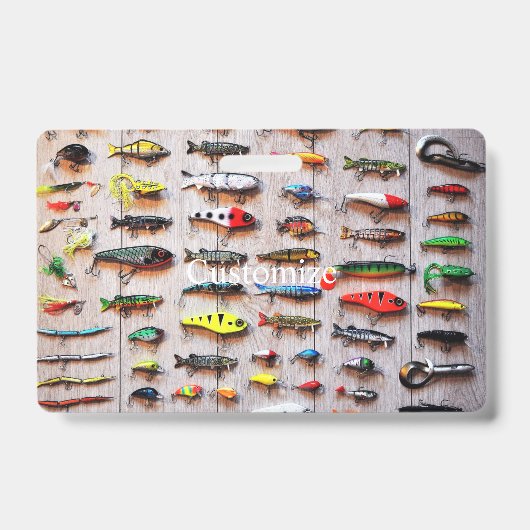 Klassieke Vist Lures Thunder_Cove Badge (Voorzijde)