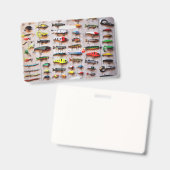Klassieke Vist Lures Thunder_Cove Badge (Voor- en achterkant)