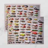 Klassieke Vist Lures Thunder_Cove Briefkaart (Voorkant / Achterkant)