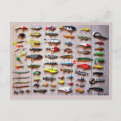 Klassieke Vist Lures Thunder_Cove Briefkaart (Achterkant)
