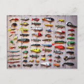 Klassieke Vist Lures Thunder_Cove Briefkaart (Voorkant)