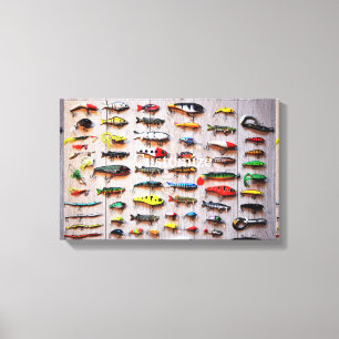 Klassieke Vist Lures Thunder_Cove Canvas Afdruk