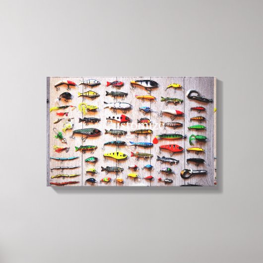Klassieke Vist Lures Thunder_Cove Canvas Afdruk (Voorkant)