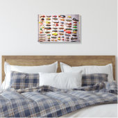 Klassieke Vist Lures Thunder_Cove Canvas Afdruk (Insitu (Slaapkamer))