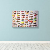 Klassieke Vist Lures Thunder_Cove Canvas Afdruk (Insitu (Houten vloer))