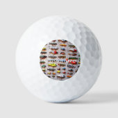 Klassieke Vist Lures Thunder_Cove Golfballen (Voorkant)