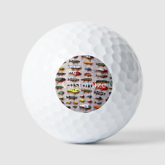 Klassieke Vist Lures Thunder_Cove Golfballen (Voorkant)
