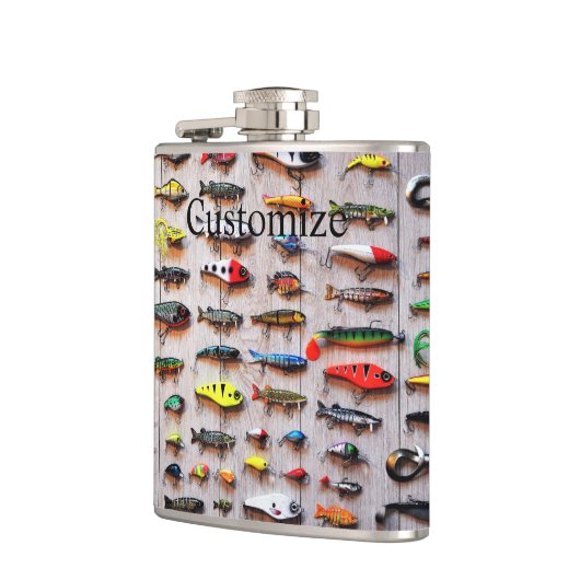 Klassieke Vist Lures Thunder_Cove Heupfles (Links)