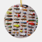 Klassieke Vist Lures Thunder_Cove Keramisch Ornament (Voorkant)