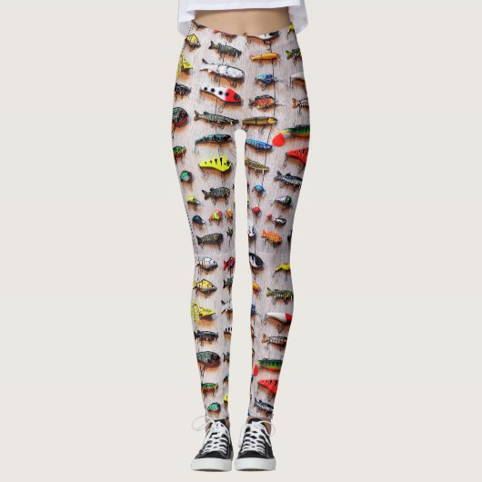 Klassieke Vist Lures Thunder_Cove Leggings (Voorkant)