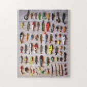 Klassieke Vist Lures Thunder_Cove Legpuzzel (Verticaal)