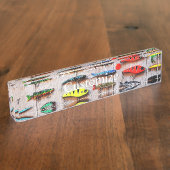 Klassieke Vist Lures Thunder_Cove Naambordje (Zijkant)