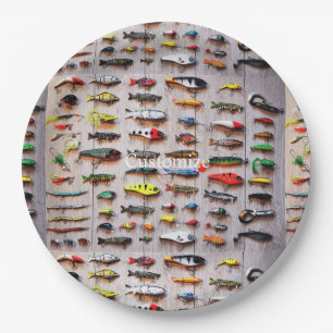 Klassieke Vist Lures Thunder_Cove Papieren Bordje