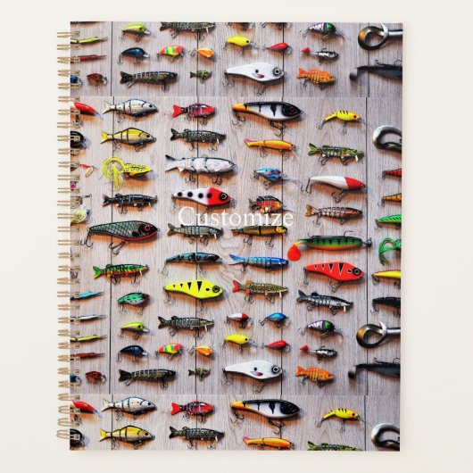 Klassieke Vist Lures Thunder_Cove Planner (Voorkant)