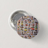 Klassieke Vist Lures Thunder_Cove Ronde Button 3,2 Cm (Voorkant /achterkant)