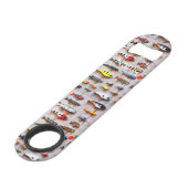 Klassieke Vist Lures Thunder_Cove Speed Flessenopener (Voorkant Gekanteld)