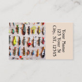 Klassieke Vist Lures Thunder_Cove Visitekaartje (Achterkant)