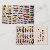 Klassieke Vist Lures Thunder_Cove Visitekaartje (Voorkant / Achterkant)