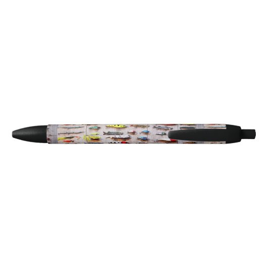 Klassieke Vist Lures Thunder_Cove Zwarte Inkt Pen (Achterkant)