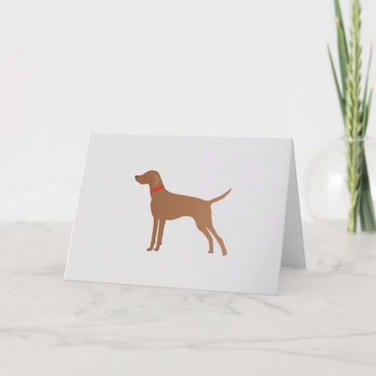 Klassieke visuals feestdagen kaart (Voorkant)