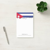 Klassieke vlag van Cuba Post-it® Notes (Kantoor)