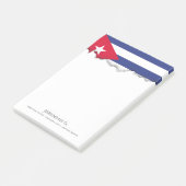 Klassieke vlag van Cuba Post-it® Notes (Schuin)