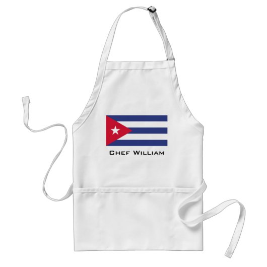 Klassieke vlag van Cuba Standaard Schort (Voorkant)