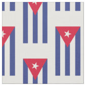 Klassieke vlag van Cuba Stof (Close Up)