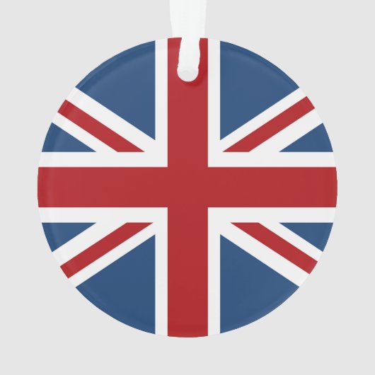 klassieke vlag van de Union Jack UK Ornament (achterkant)