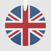 klassieke vlag van de Union Jack UK Ornament (voorkant)