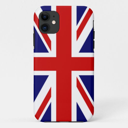 Klassieke vlag van het Verenigd Koninkrijk De Unio Case-Mate iPhone Case (Achterkant)