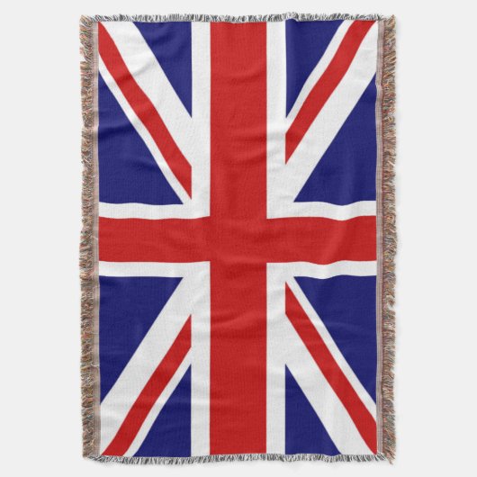 Klassieke vlag van het Verenigd Koninkrijk Deken (Voorkant Verticaal)