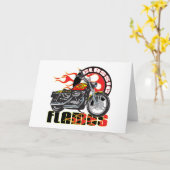  klassieke-vlakke taakcyclus kaart (Gele Bloem)