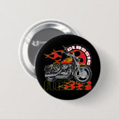  klassieke-vlakke taakcyclus ronde button 5,7 cm (Voorkant /achterkant)