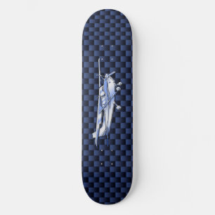 Klassieke vliegtuig Cessna Flying Carbon Fibre Persoonlijk Skateboard