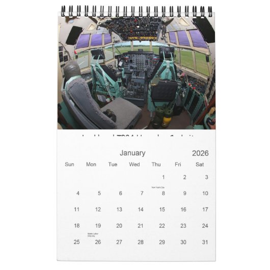 Klassieke Vliegtuig Cockpits Agenda 2016 Kalender (Jan 2026)