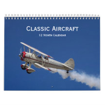 Klassieke vliegtuigen - 12 maanden kalender