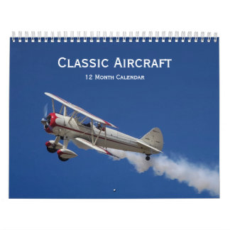 Klassieke vliegtuigen - 12 maanden kalender