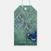 Klassieke Vlinder Fee Baby Shower Cadeaulabel (Achterkant)