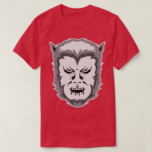 Klassieke vloek van de weerwolf t-shirt (Design voorkant)